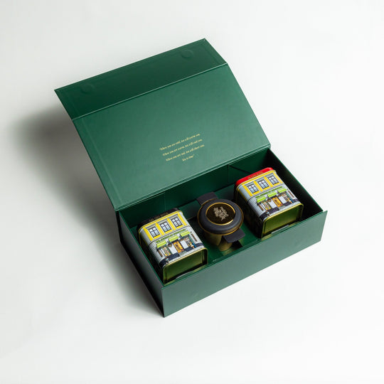 Presentbox – två teburkar & tesil - The Tea Centre of Stockholm